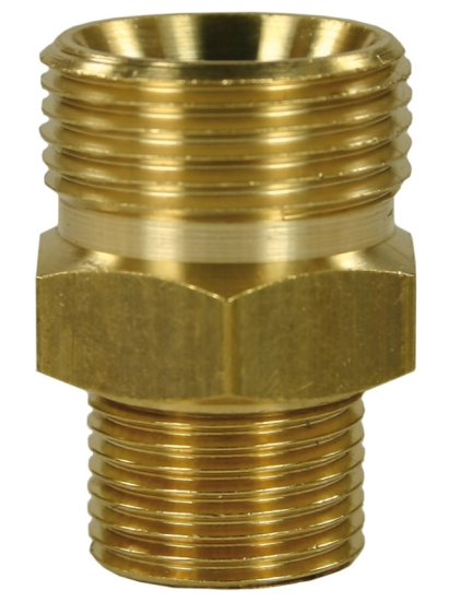 Переходник М22ш-1/2ш (400бар, латунь) TOR
