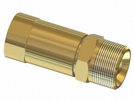 Переходник М22х1.5ш-1/4"г (лат, вращ, тип SW6) PA