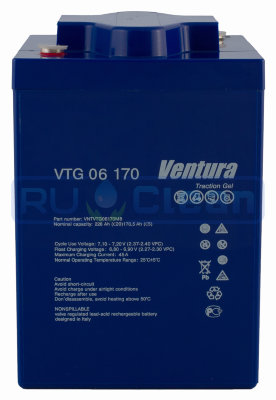 Аккумуляторная батарея Ventura VTG 06 170 (6В, 175Ач, Gel)