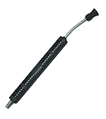 Насадка с защитой из пластика (50см, ARS 350/1/4"г, 280бар, нерж, изогн) РА