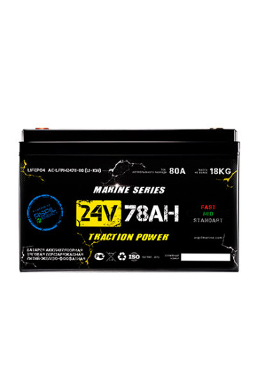 Тяговый аккумулятор ASPIL (24В, 78Ач, LiFePO4)