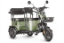 Трицикл электрический Wanshida UM+ (60V, 1000W, зеленый) (0000314-3099)