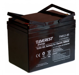 Тяговый аккумулятор Everest Energy TNE12-40 (34Ач, 12В, Gel)