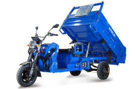 Трицикл электрический Rutrike D5 1700 60V/1200W (серый)