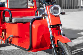 Трицикл электрический Rutrike Амулет 1100 (серый)