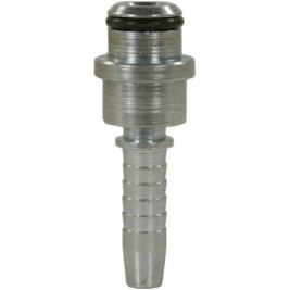 Фитинг высокого давления DKF-W (DN08, ниппель 14мм, оцинк) R+M