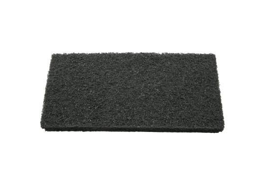 Губка для пола FBK (250х120 мм, очень жесткая, черный)