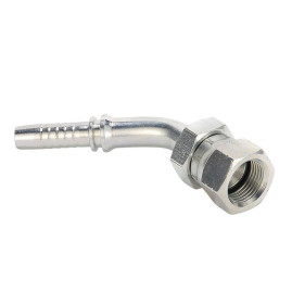 Фитинг высокого давления JIC (DN12, 7/8г, 45гр, оцинк) Robin