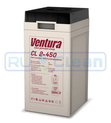 Тяговый аккумулятор Ventura CL 2-450 (2В, 450Ач, AGM)