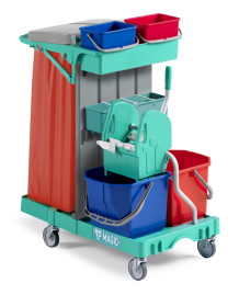 Тележка TTS Magic Line 70B (2х15л, 2х4л, отжим TEC, держ. мешка 120л)