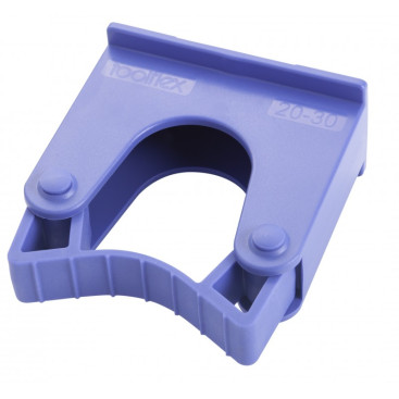 Зажим Haug Bursten (Д 22-32мм, фиолетовый)