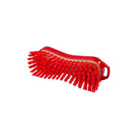 Щетка-скраб FBK (210х70мм, жесткая, красный)