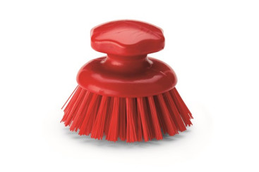 Щетка IGEAX круглая ручная (d210мм, средний ворс, красный)