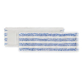 Моп TTS Wet Disinfection soft band (50см, белый с синими полосками)