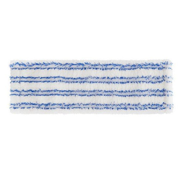 Моп TTS Wet Disinfection soft band (50см, белый с синими полосками)