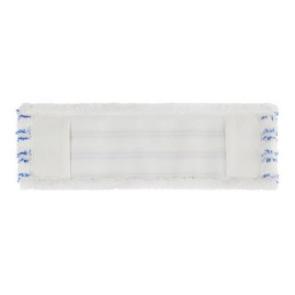 Моп TTS Wet Disinfection soft band (50см, белый с синими полосками)
