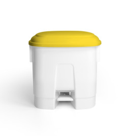 Контейнер TTS (педаль. разделитель для 2-х мешков, белый/желтый)