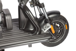 Трицикл электрический Wanshida UN MOTO (60V, 650W, черный)