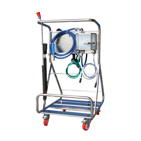 Пенная станция VEMA FOAM SYSTEM 1 AIR (50-100бар, сж.возд, 2 хим.ср, тележка)