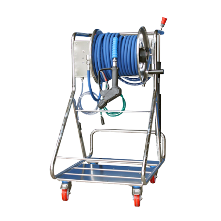 Пенная станция VEMA FOAM SYSTEM 1 AIR (50-100бар, сж.возд, 2 хим.ср, тележка)