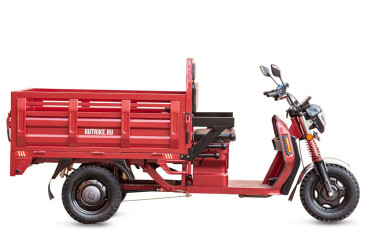 Трицикл электрический Rutrike Антей Pro 1500 60V1200W (красный)