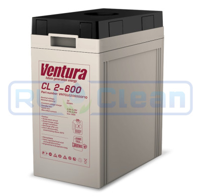 Тяговый аккумулятор Ventura CL 2-600 (2В, 600Ач, AGM)