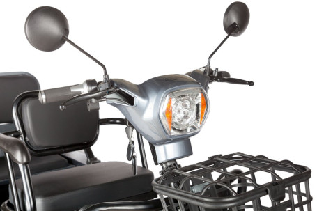 Трицикл электрический Rutrike Тубан (серый) (026351-3247)