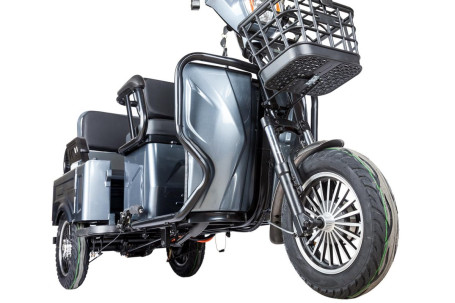 Трицикл электрический Rutrike Тубан (серый) (026351-3247)