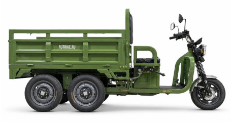 Трицикл электрический Rutrike Каскад 1600 60V 1500х2W (зеленый) (026655-3295)