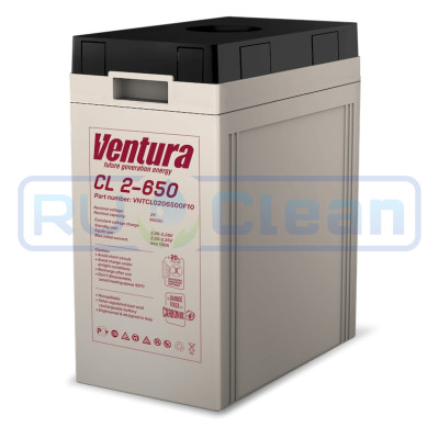 Тяговый аккумулятор Ventura CL 2-650 (2В, 650Ач, AGM)