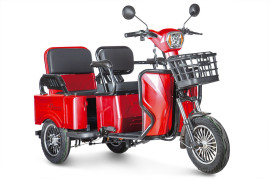Трицикл электрический Rutrike Тубан (красный)