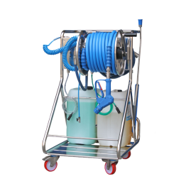 Пенная станция VEMA FOAM &amp; WASH M.P. (10-100бар, сж.возд, 2 хим.ср, тележка)