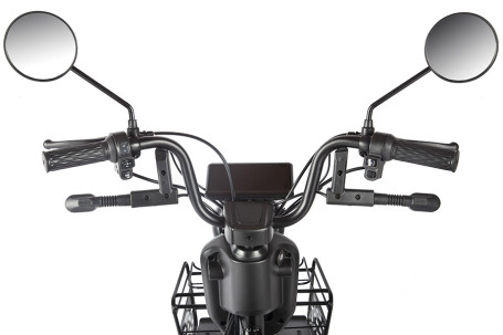 Трицикл электрический Rutrike Шкипер (красный матовый)