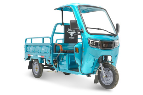 Трицикл электрический Rutrike Глобус NEXT 1500 (60V, 1200W, синий) (026002-3128)