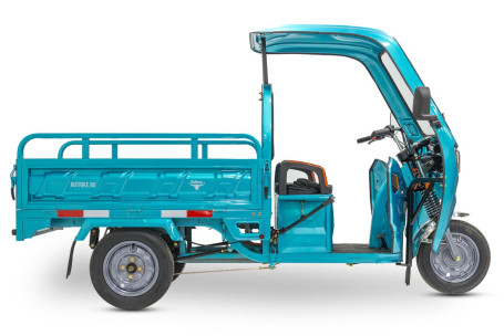 Трицикл электрический Rutrike Глобус NEXT 1500 (60V, 1200W, серый) (026002-3127)