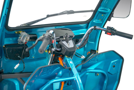 Трицикл электрический Rutrike Глобус NEXT 1500 (60V, 1200W, серый) (026002-3127)