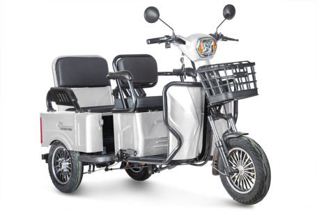 Трицикл электрический Rutrike Тубан (белый) (026351-3248)