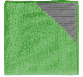 Салфетки TTS Dual-T (с абразивным уголком, зеленый, 200шт)
