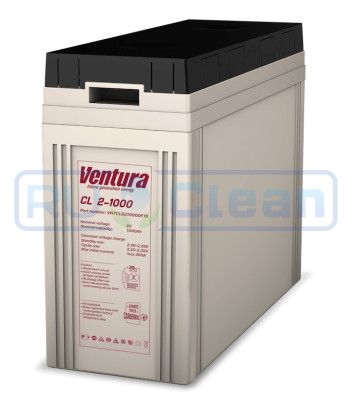 Тяговый аккумулятор Ventura CL 2-1000 (2В, 1000Ач, AGM)