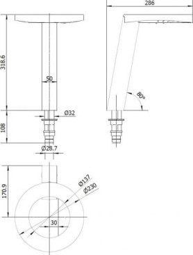 Сушилка для рук Nofer Concept 3 (3 в 1, крупная, хром)