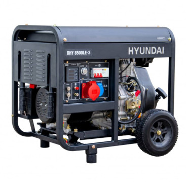 Генератор дизельный Hyundai DHY 8500LE-3