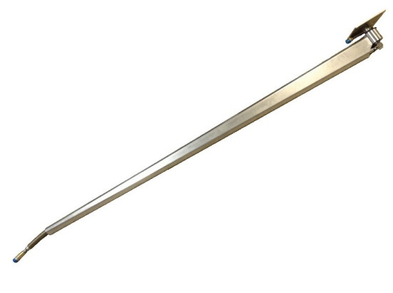 Консоль поворотная потолочная (1.75м, 360град, нерж)