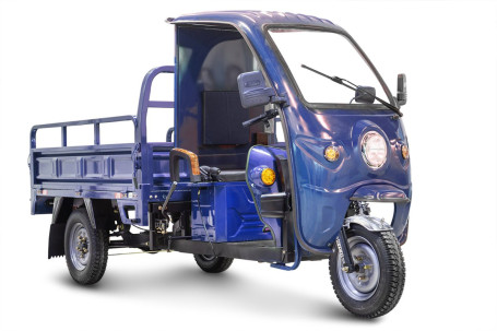 Трицикл электрический Rutrike D4 NEXT КАБИНА 1800 (красно-серый) (023400-3332)