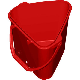 Ведро Schavon (12 л, красный)