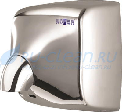 Сушилка для рук Nofer WINDFLOW 2450 W (автоматическая, глянцевая)
