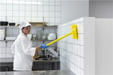 Щетка Vikan (желтый, 225мм)