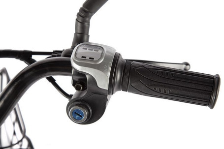 Электровелосипед GREEN CITY e-ALFA Fat (серебристый)