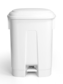 Контейнер TTS Derby XL (2х30л, педаль, разделитель, белый/белый)