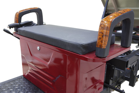 Трицикл электрический Rutrike D4 КАБИНА 1800 (синий)