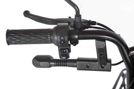 Трицикл электрический Rutrike Караван (зеленый)